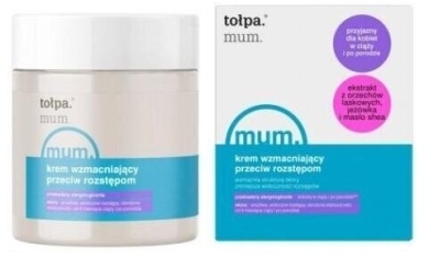 Tołpa Mum Krem Wzmacniający Przeciw Rozstępom 250ml