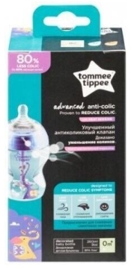 Tommee Tippee Butelka Antykolkowa Advanced Dekorowana BOY 260 ml