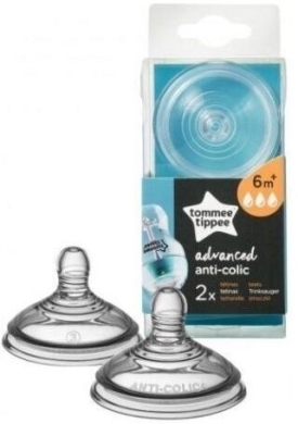 Tommee Tippee Smoczek antykolkowy 6m+ szybki przepływ