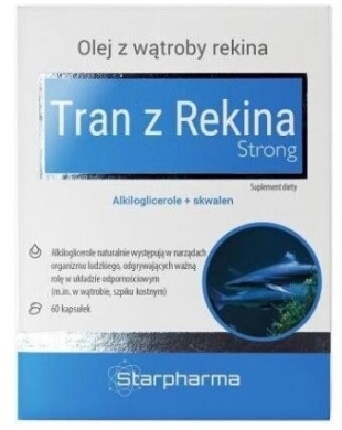 Tran z rekina Strong 60 kapsułek