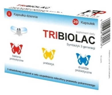 Tribiolac 20 kapsułek