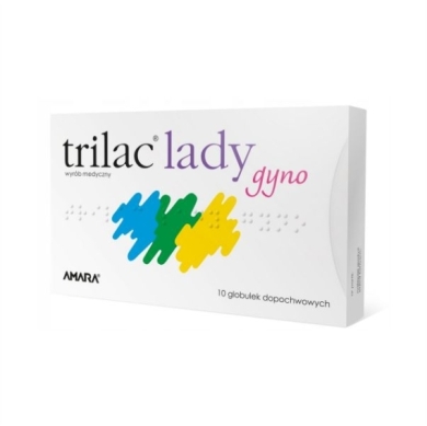 Trilac® lady gyno globulki dopochwowe 10 sztuk