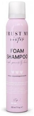 Trust My Sister Szampon do włosów wysokoporowatych w piance 200 ml