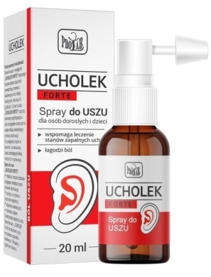 UCHOLEK FORTE spray do uszu 20 ml