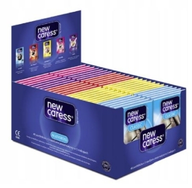 UNIMIL NEW CARESS Multigross 48 x 3 prezerwatywy