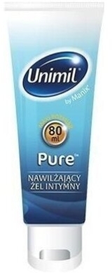 UNIMIL Pure Nawilżający żel intymny 80 ml