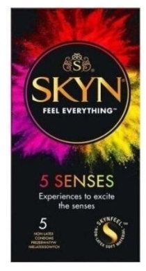 UNIMIL SKYN 5 Senses Prezerwatywy 5 sztuk