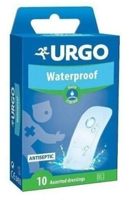 URGO Waterproof Plastry wodoodporne 10 sztuk