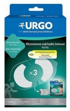 URGO Wymienne nakładki żelowe do elektrostymulatora