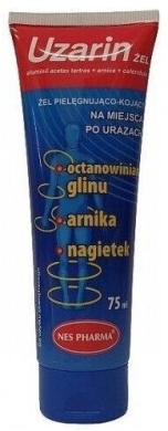 UZARIN Żel na urazy siniaki opuchliznę 75 ml