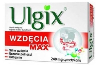 Ulgix Wzdęcia Max 30 kapsułek