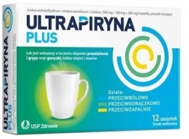 Ultrapiryna Plus 12 saszetek