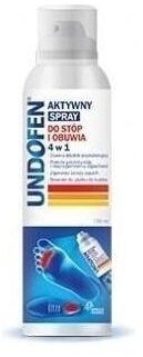 Undofen Aktywny Spray do stóp i obuwia 4w1 150 ml