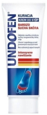 Undofen kuracja krem do stóp bardzo sucha skóra 100ml