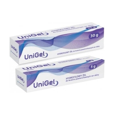 UniGel żel 30 g Uni + Gel Hydrofilowy żel 5 g