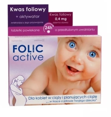 Uniphar Folic Active 30 tabletek