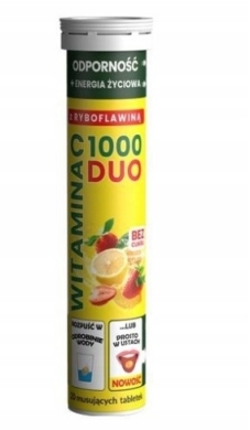 Uniphar Witamina C 1000 DUO 20 tabletek musujących 