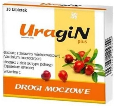 Uragin Plus 30 tabletek