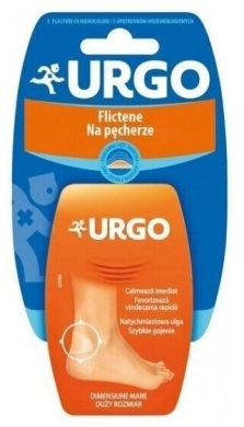 Urgo Plastry na pęcherze duży rozmiar 5 sztuk