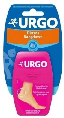 Urgo Plastry na pęcherze średnie ultradyskretne 5 sztuk