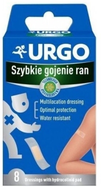Urgo Szybkie gojenie ran 8 opatrunków