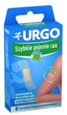Urgo szybkie gojenie ran 8 sztuk