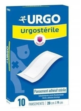 Urgosterile Opatrunek z wkładem chłonnym 10cm x 20cm 10 sztuk
