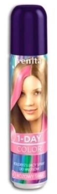 VENITA 1-DAY COLOR Spray 8 Różowy świat 50 ml