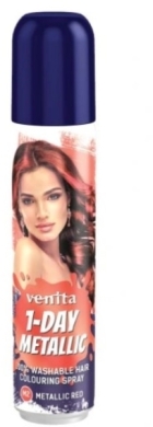 VENITA 1-DAY METALLIC Spray M2 Red 50 ml