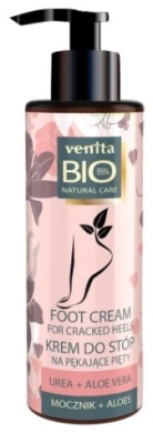 VENITA BIO Krem do pięt regenerujący mocznik + aloes 100 g