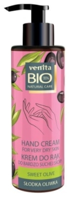 VENITA BIO Krem do rąk regenerujący słodka oliwka 100 g
