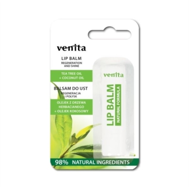VENITA Balsam do ust olejek herbaciany + kokos 4 g