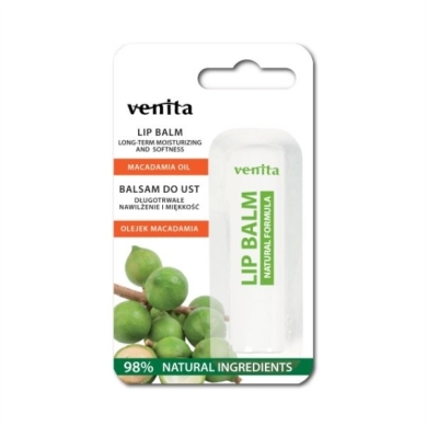VENITA Balsam do ust olejek macadamia 4 g