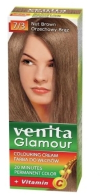 VENITA GLAMOUR Farba 7/3 Orzechowy brąz