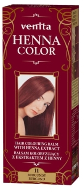 VENITA HENNA COLOR Balsam koloryzujący ziołowy 11 Burgund 75 ml