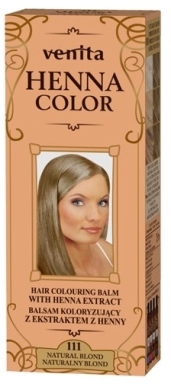 VENITA HENNA COLOR Balsam koloryzujący ziołowy 111 Naturalny Blond 75 ml