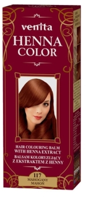 VENITA HENNA COLOR Balsam koloryzujący ziołowy 117 Mahoń 75 ml