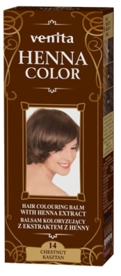 VENITA HENNA COLOR Balsam koloryzujący ziołowy 14 Kasztan 75 ml