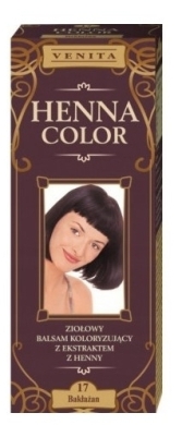 VENITA HENNA COLOR Balsam koloryzujący ziołowy 17 Bakłażan 75ml