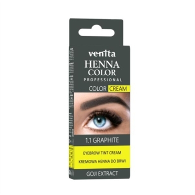 VENITA Kremowa Henna do brwi 1.1 Grafit Lifting 15 g