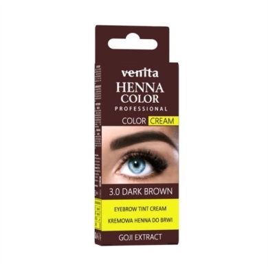 VENITA Kremowa Henna do brwi 4.0 Brąz Lifting 15 g