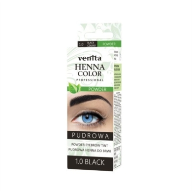 VENITA Pudrowa henna do brwi 1.0 Czarna