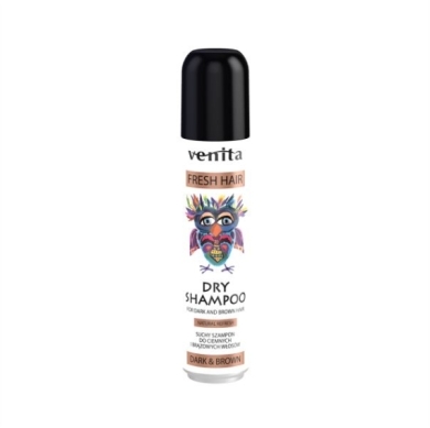 VENITA SALON Suchy szampon brown & dark 75 ml