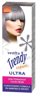 VENITA TRENDY CREAM 15 Dark silver 75 ml