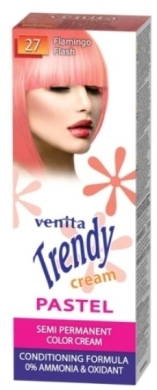 VENITA TRENDY CREAM 27 Różowy flaming 75 ml