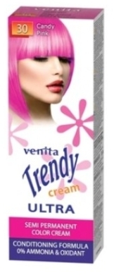 VENITA TRENDY CREAM 30 Słodki róż 75 ml