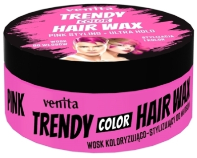 VENITA TRENDY WOSK Różowy Pink 75 g