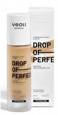 VEOLI DROP OF PERFECTION Wygładzająco-kryjący krem BB 3.0 W Golden Beige 30ml