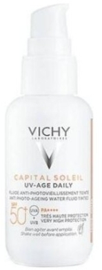 VICHY CAPITAL SOLEIL UV-AGE DAILY SPF50+ Fluid koloryzujący 40 ml