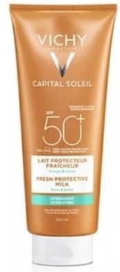 VICHY CAPITAL SOLEIL mleczko ochronne nawilżające SPF50+ 300 ml